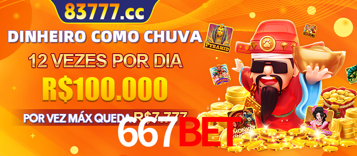 Banner do programa de recompensas Recomende para amigos do 667bet, detalhando os bônus por convidar amigos, com prêmios que chegam a R$288.888.